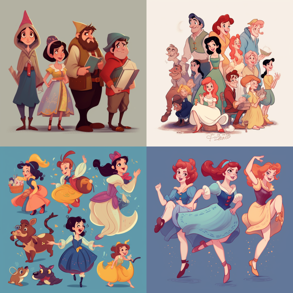 Fairy Tale Disney Character Animation.