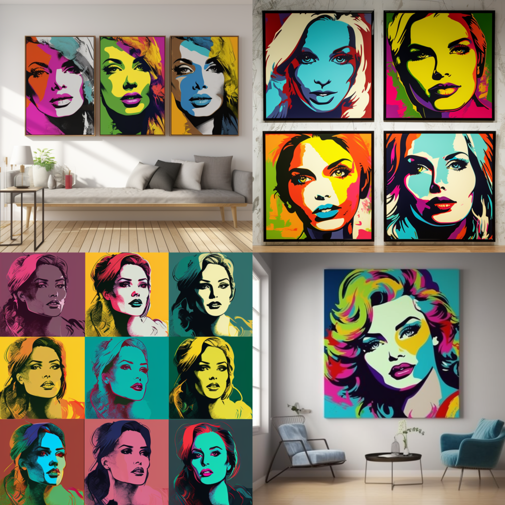“Pop Art Personalized Portraits”